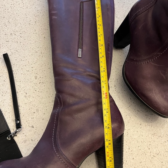 Size 7 purple Blondo waterproof heeled boots - Picture 10 of 11